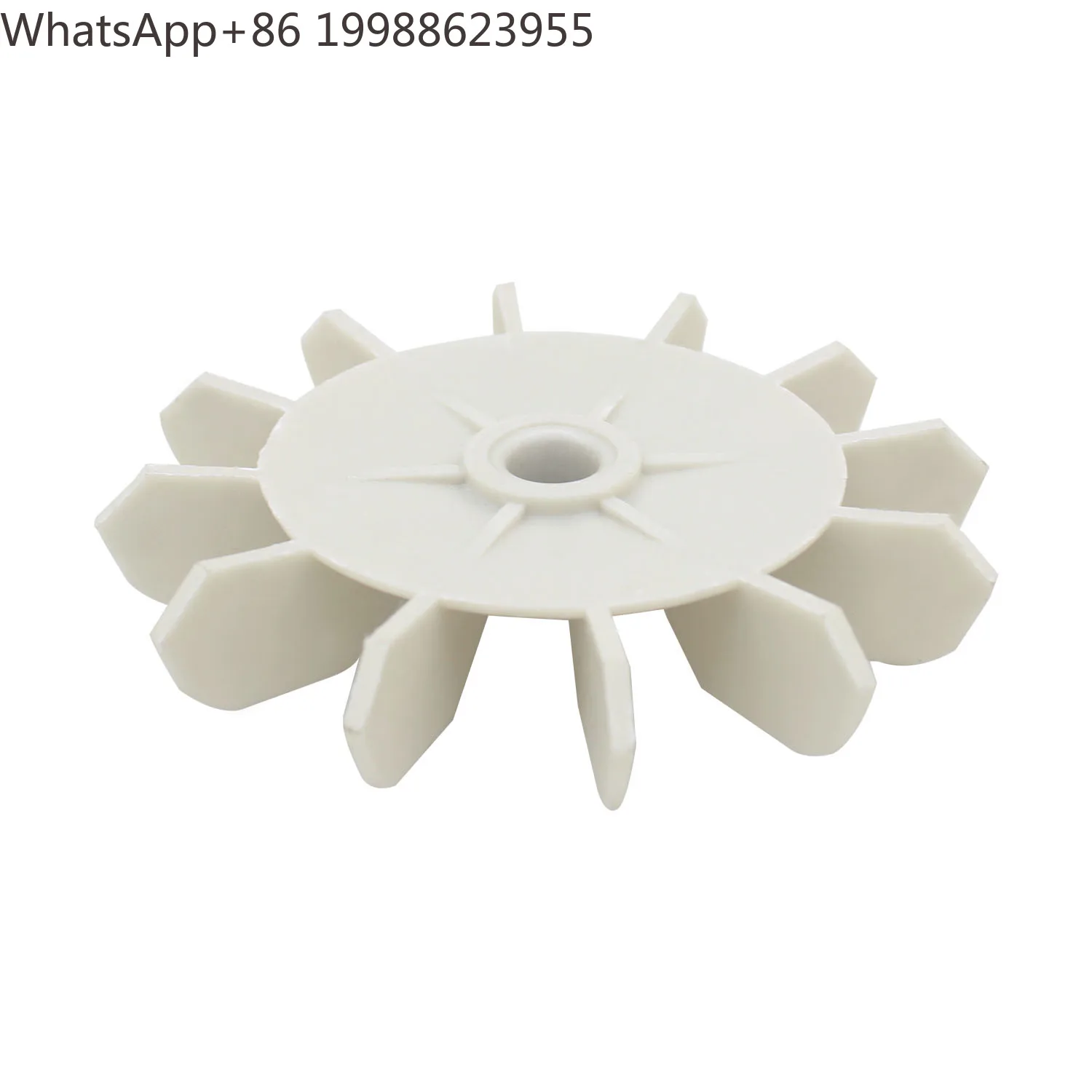 120mm Impeller Plastic Motor Fan Blade Pump motor cooling Wheel fan Impeller Motor Fan Vane