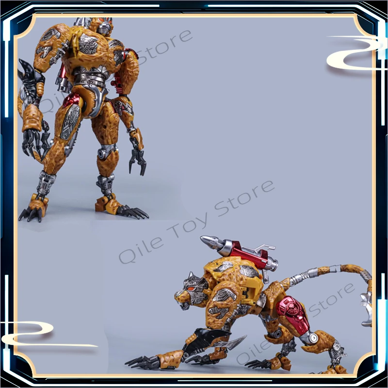In Stock Transformed Toys TA Super Warrior BWM-09 Beast Man Third Generation Yellow Leopard Warrior King Kong Metal Variants