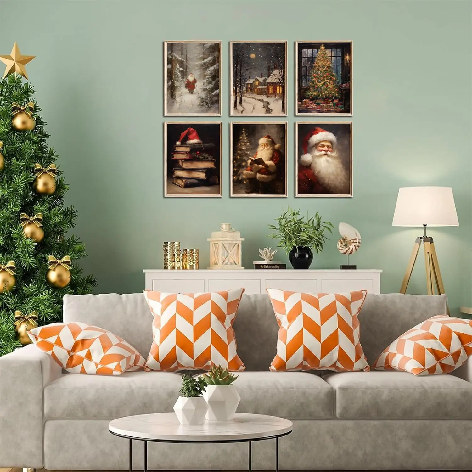 Рисунок 3 - Ретро Рождественские настенные