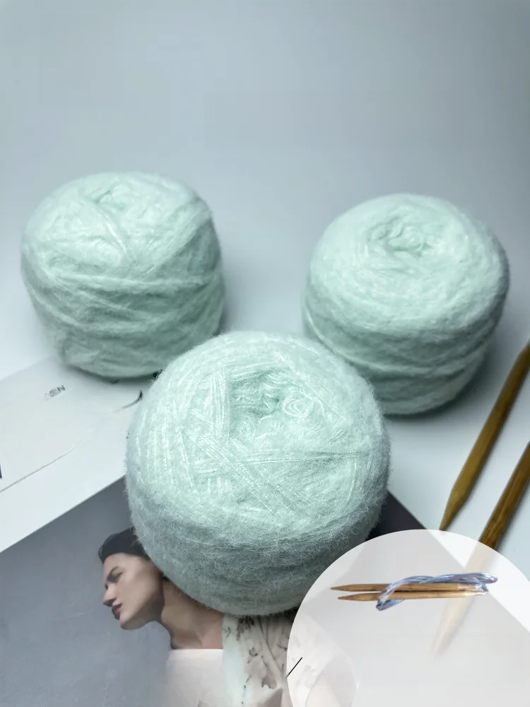 Cloud Soft Cotton Yarn Ball Crochet Needle Scarf Hat Handmade DIY Medium Fine Yarn Fabric for Clothing Accessories