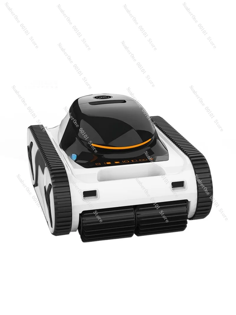 Underwater Intelligent Robot for Swimming Pool, Wireless Vacuum Suction Machine, Mobile Remote Control, Fully Automatic Cleaning