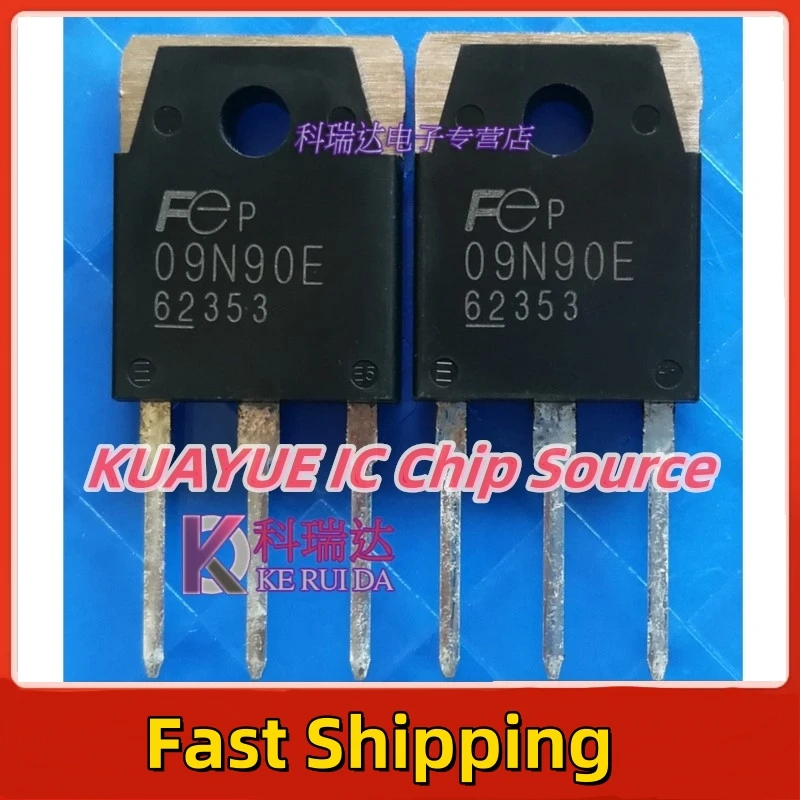 10PCS-30PCS   09N90E FMH09N90E 9A900V MOSFMH09N90G Best Quality Fast Shipping