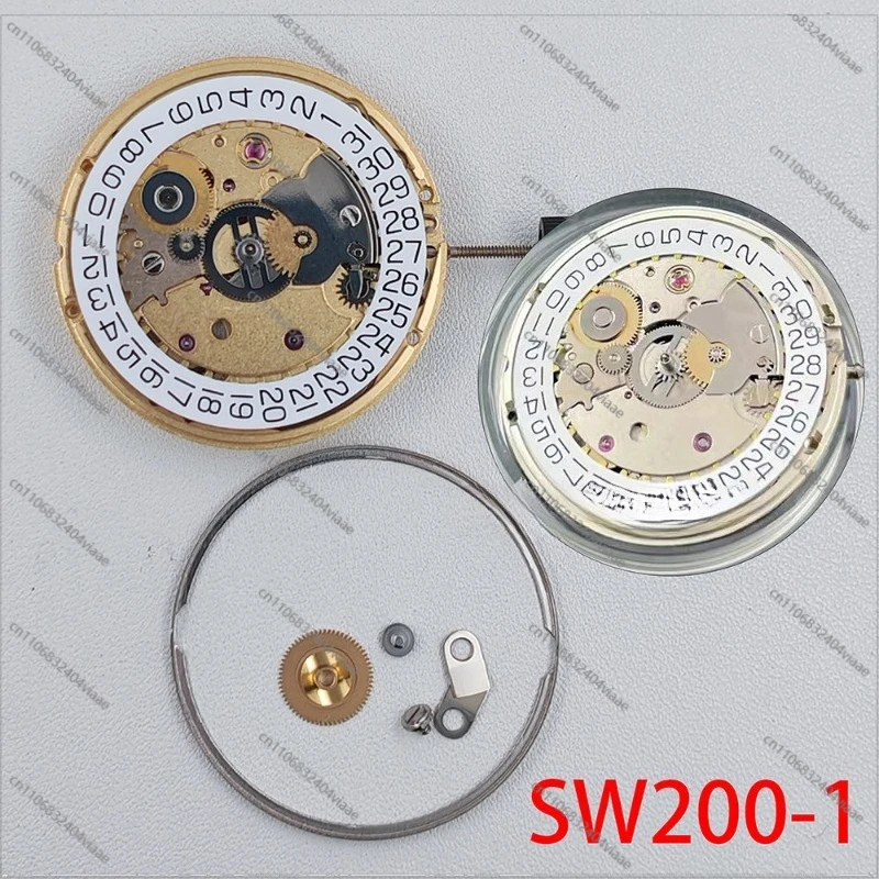 For SW200-1 Automatic Mechanical Movement, Three-pin Single Calendar Three-character SW200 Movement