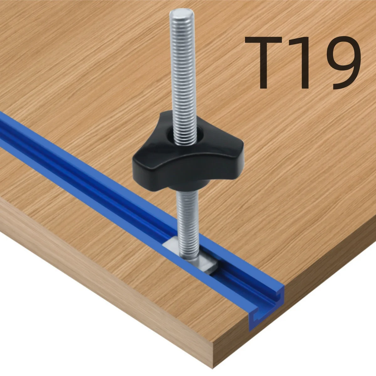 2Pcs Tracks 19/30 Type T Slot Miter Jig Tool, Aluminum Alloy Miter Track Jig Fixture Track Jig Tool for Woodworking Router Table