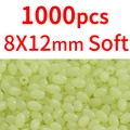 1000 piezas de 8x12 mm, color blanco