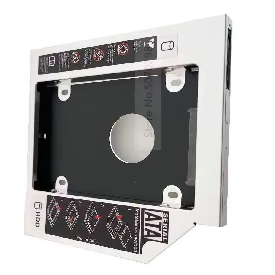 Suporte para Disco Rígido (HDD) de 12,7mm para 2º HDD, Compatível com Sony VAIO PCG-71211V, PCG-71211W, PCG-71211M, PCG-71319, PCG-71613M, VGN-NS240E