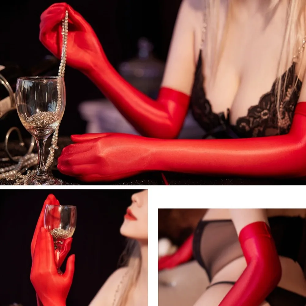 قفازات الزفاف آداب جديدة الدانتيل الساحرة رقيقة جدا جولة ضوء منظور مرن قفازات الدانتيل الحريري الرجال والنساء