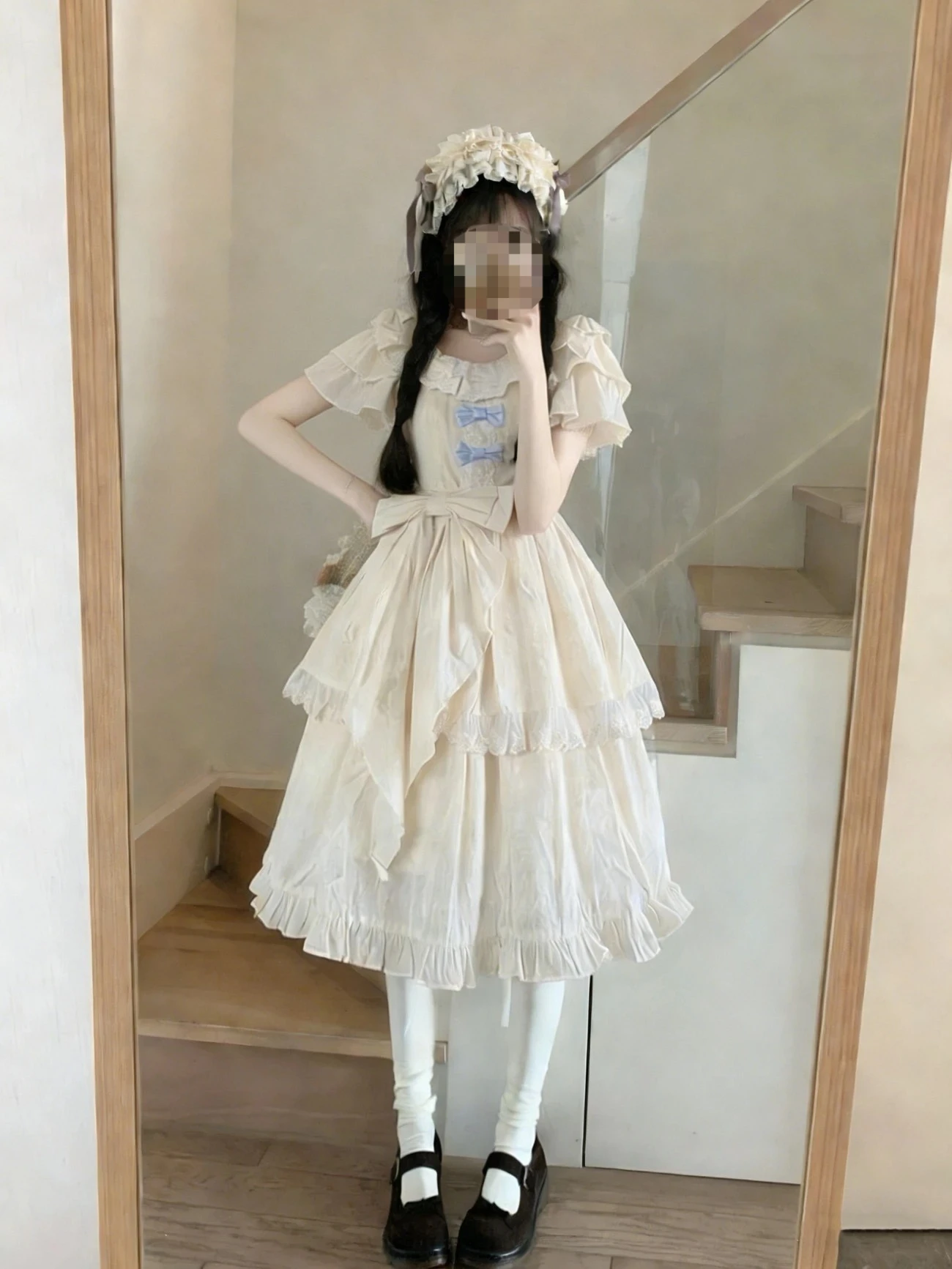 

Новое летнее платье Лолита 2026 с коротким рукавом, японский элегантный дизайн, платье принцессы в стиле Heavy Industry, женская повседневная одежда для чаепития