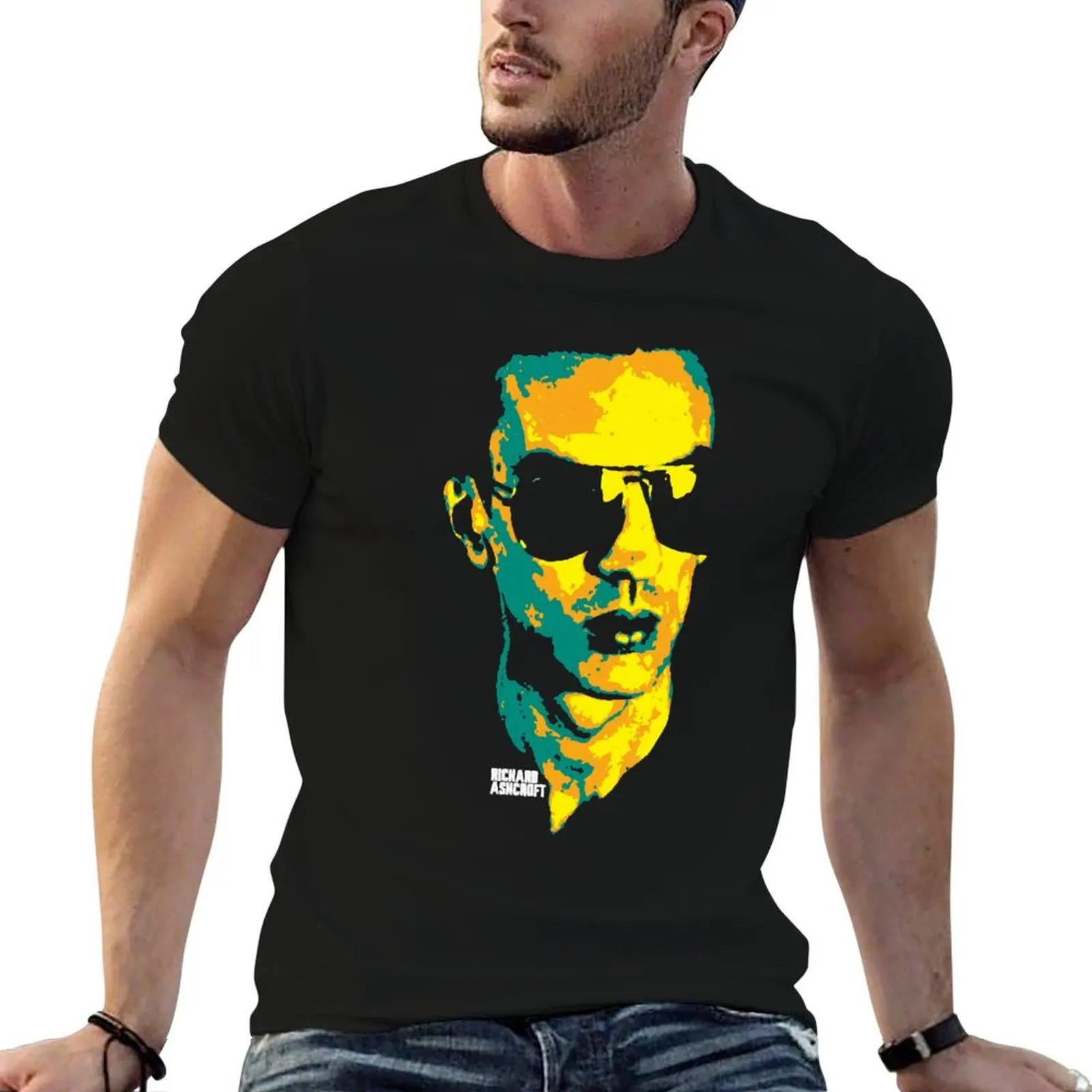 Richard Ashcroft. Lucky Man. Richard Paul Ashcroft. an English singer and songwriter v.3 Classic T-S T-Shirt