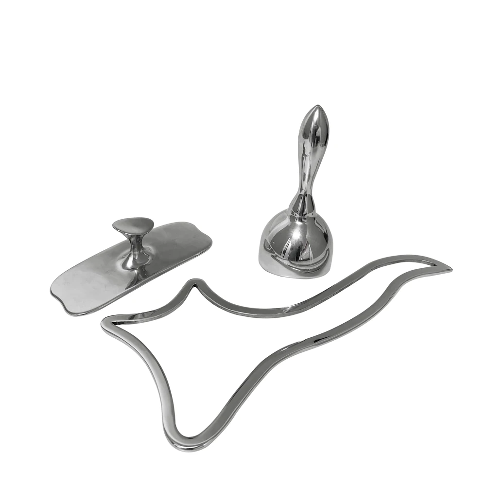 

Metal body tool, face stainless steel melon sand body massage tool