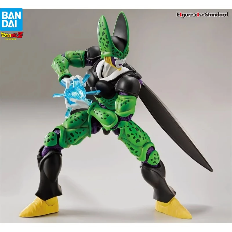 

In Stock BANDAI Dragon Ball Cell Entirely Body FRS Figure-rise Standard Assembly Model Anime Collection Toys Desktop Ornaments