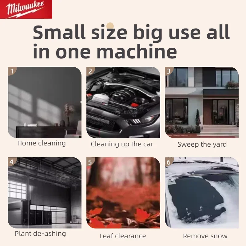 밀워키 30000RPM 무선 터보 팬 핸드헬드 강력 팬 브러시리스 에어 블로워 드라이어 20V 충전식 먼지 제거 도구