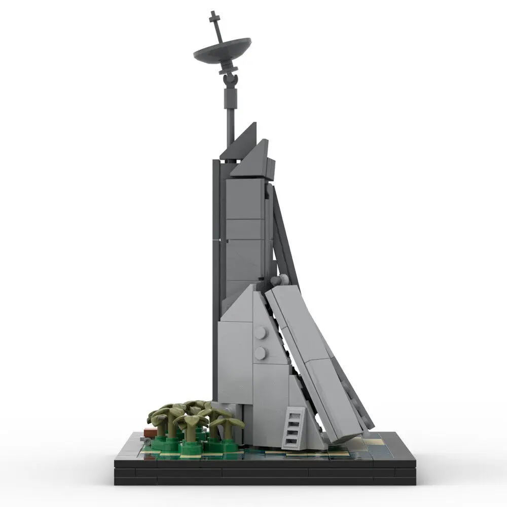 Scarif Citadel Tower - Architecture Scale from Movie 294 Pieces MOC Build