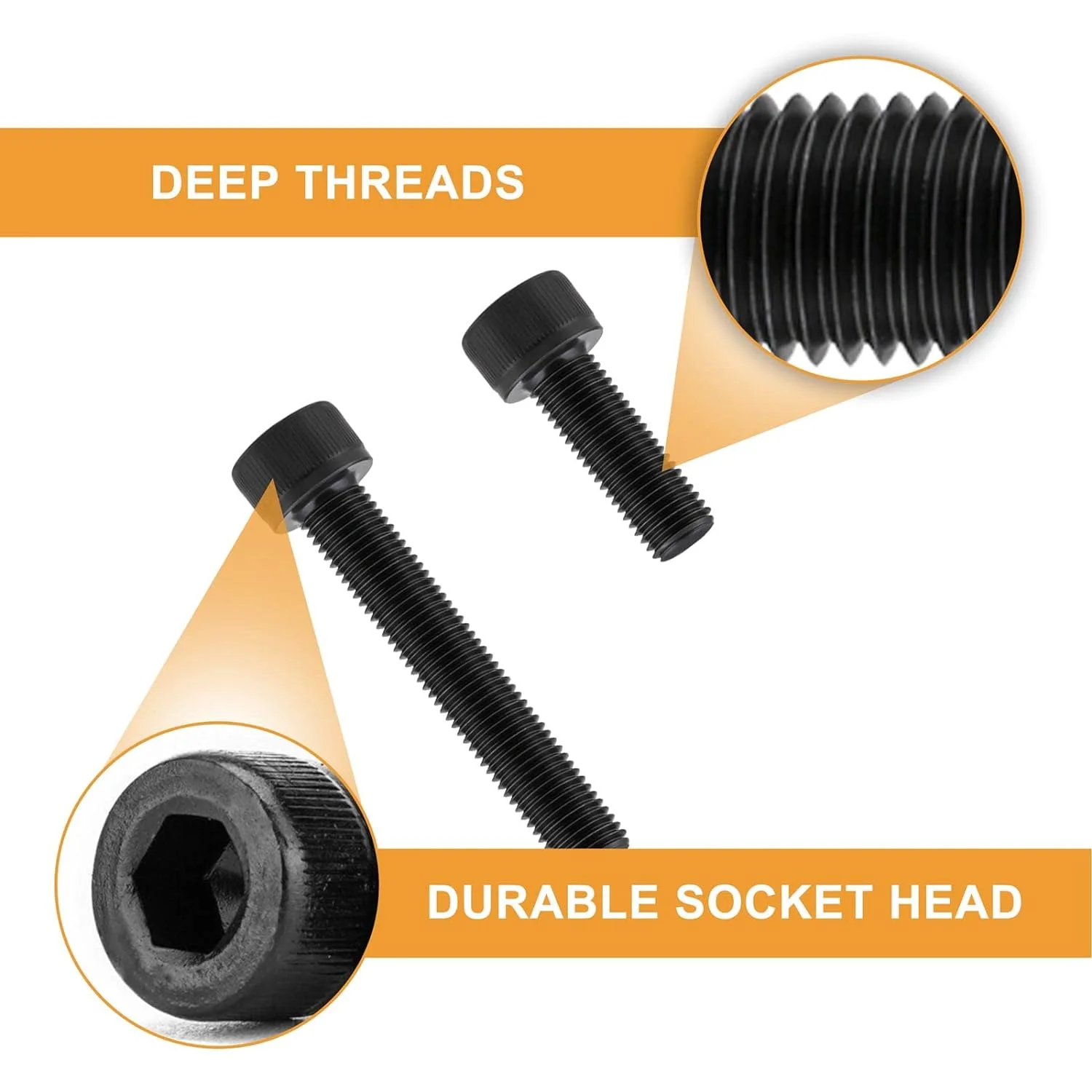 420Pcs Cup Head Hex Screw, M2.5x4/6/8/10/12/16/20mm Hex Head Screw Washer, Nut Set, Allen Wrench, For Service