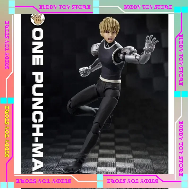 在庫あり GT モデル Greattoys ワンパンマンフィギュアゲノス悪魔サイボーグ SHF PVC アクションフィギュアアニメおもちゃギフト