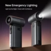 JISULIFE 휴대용 팬 울트라 2, 강력한 터보 제트 팬, 100개 속도, 9000mAh 충전식 배터리, LED 디스플레이, 야외 캠핑 2