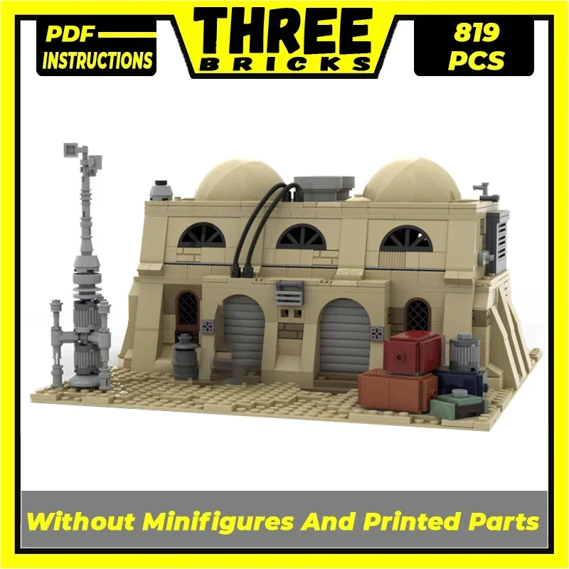 Populaire Star Movie Model Moc Bouwstenen Space Desert Town Technologie Modulaire Blokken Geschenken Kerst Speelgoed DIY Sets Montage