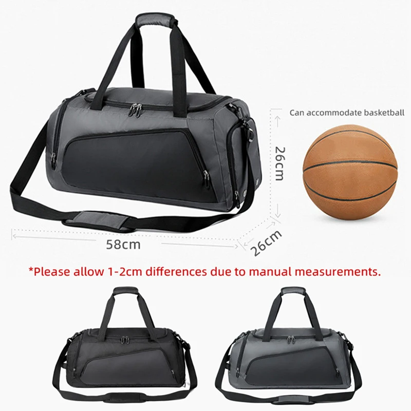 Sports Gym Bag Travel Dry Wet Handbags Multifunction Swimming Shoulder Messenger Crossbody Fitness Outdoor Travel Bag Duffel