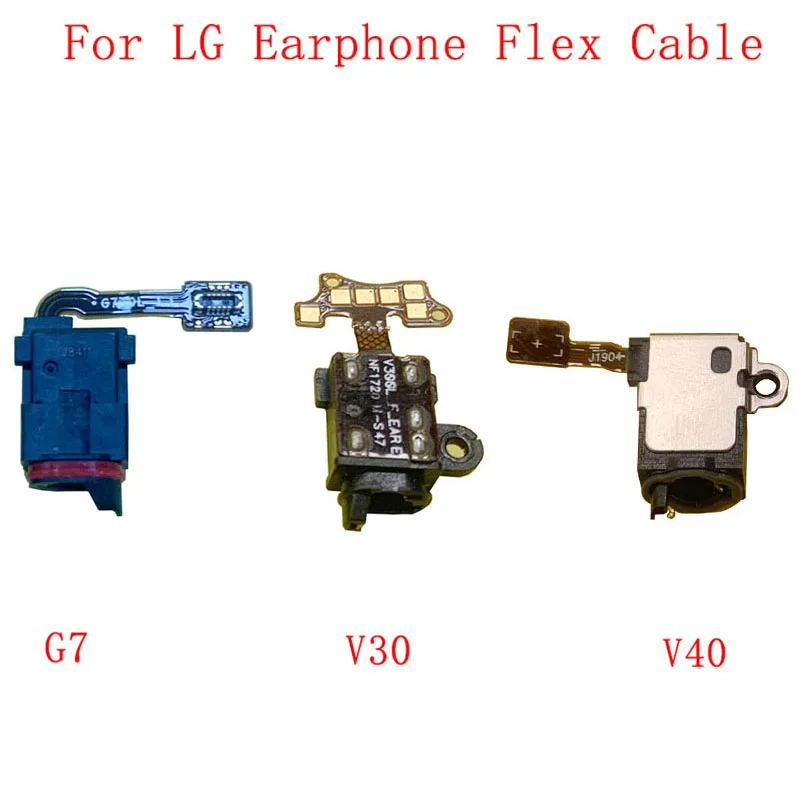 

Headphone Earphone Audio Jack Flex Cable For LG G7 V30 V40 Headphone Plug Flex Cable Repair Parts