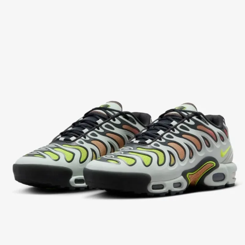 Nike Air Max Plus TN Drift 'Light Silver' Men Air Cushion Anti-Slip Shock-Absorbant Outdoor Casual Sneakers Male FD4290-009