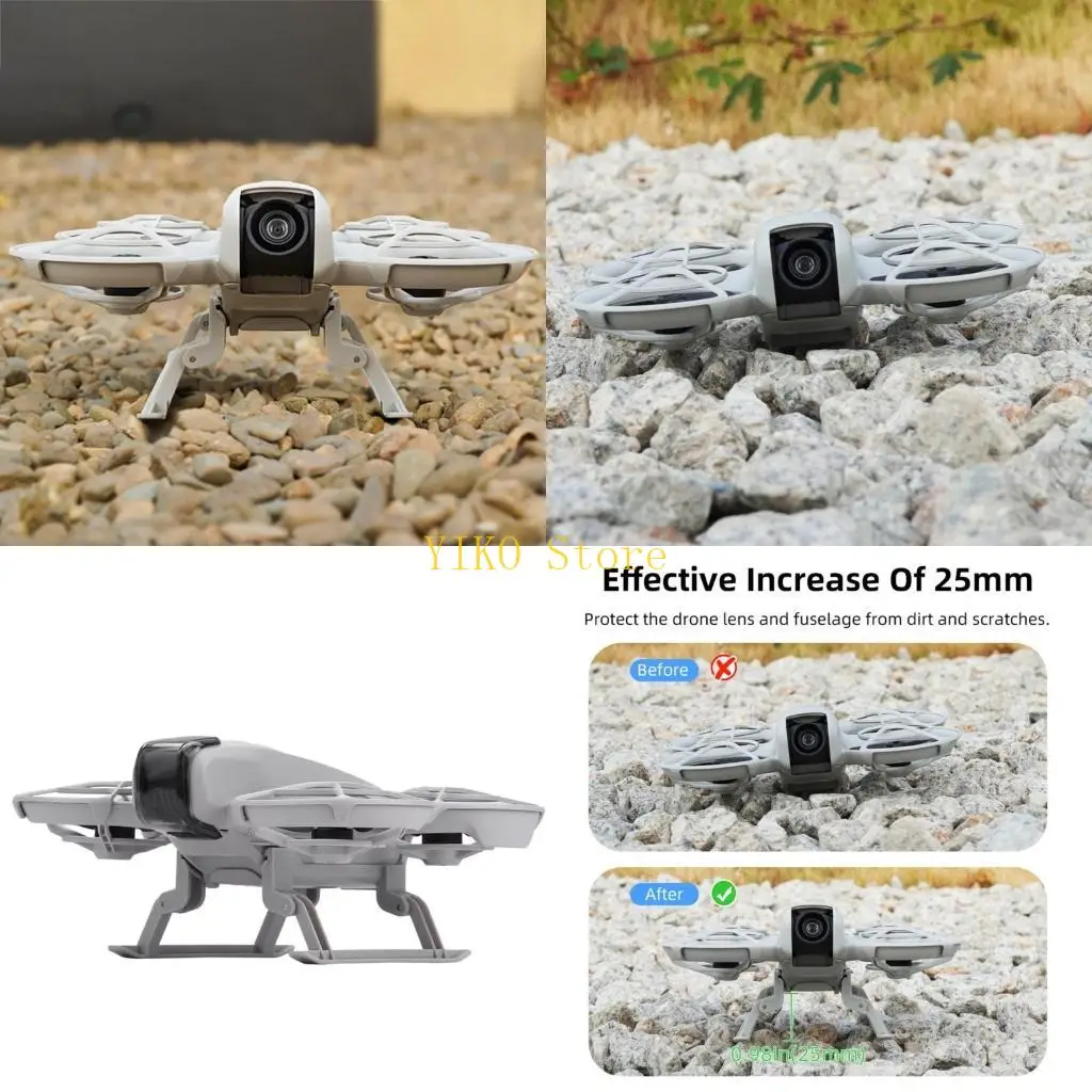 K32C Landing Gear Extension for Drones Extender Leg Protectors Access
