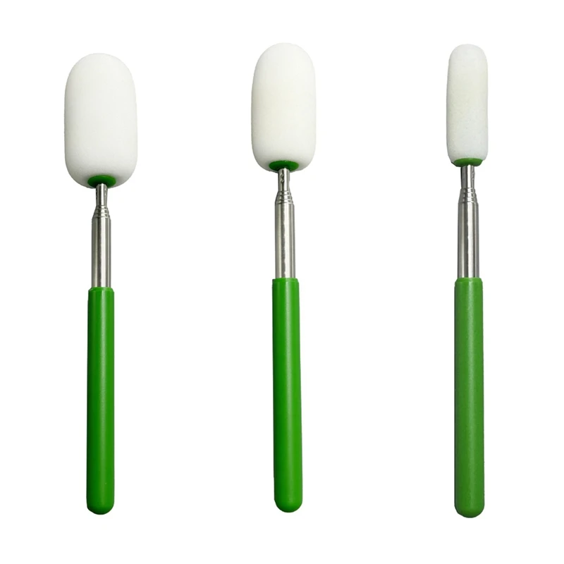 

【Hot Cake】Telescoping Sponge Stick,3Pcs Adjustable Sponge Rods For Water Removal From Tall Or Narrow Pottery,Extends Up To 70Cm