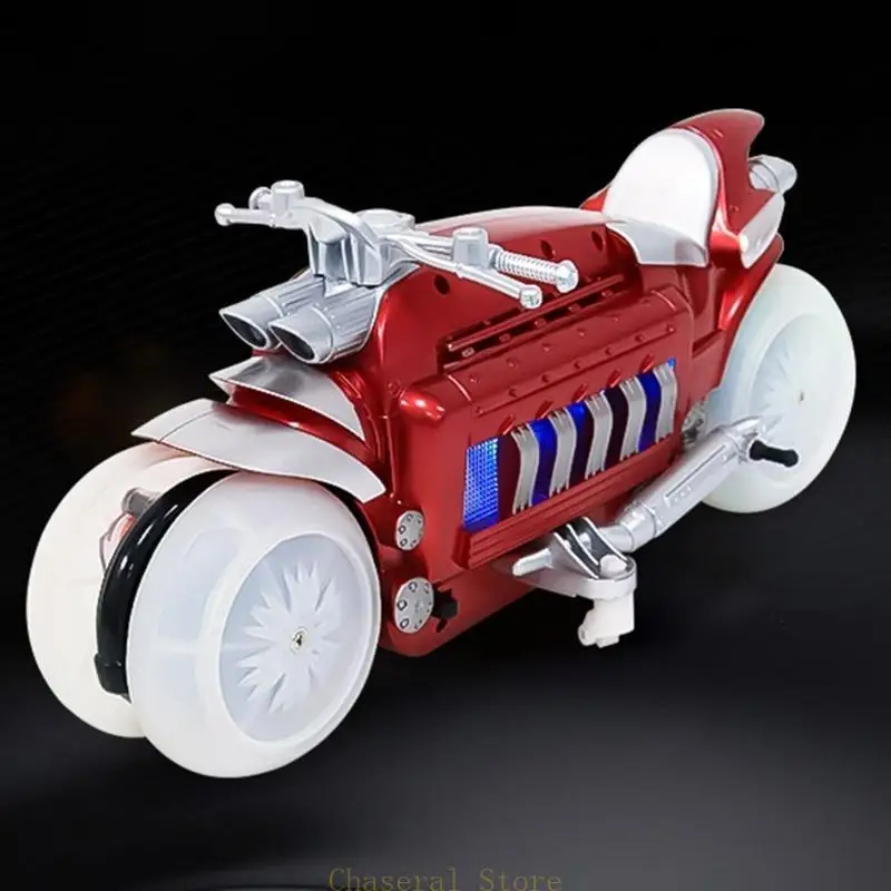 E7ce verbeterde afstandsbediening Motorfiets Hoge snelheid Stunt RC Motorfiets 360 ° Roterend motorspeelgoed Verjaardagscadeau