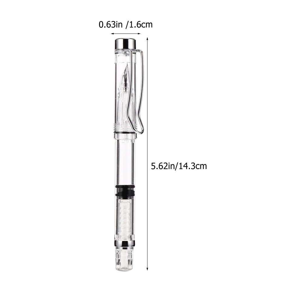 4 قطعة أقلام الخط شفافة صنعة دقيقة قبضة مريحة التحكم الدقيق الكتابة ممارسة أقلام الخط