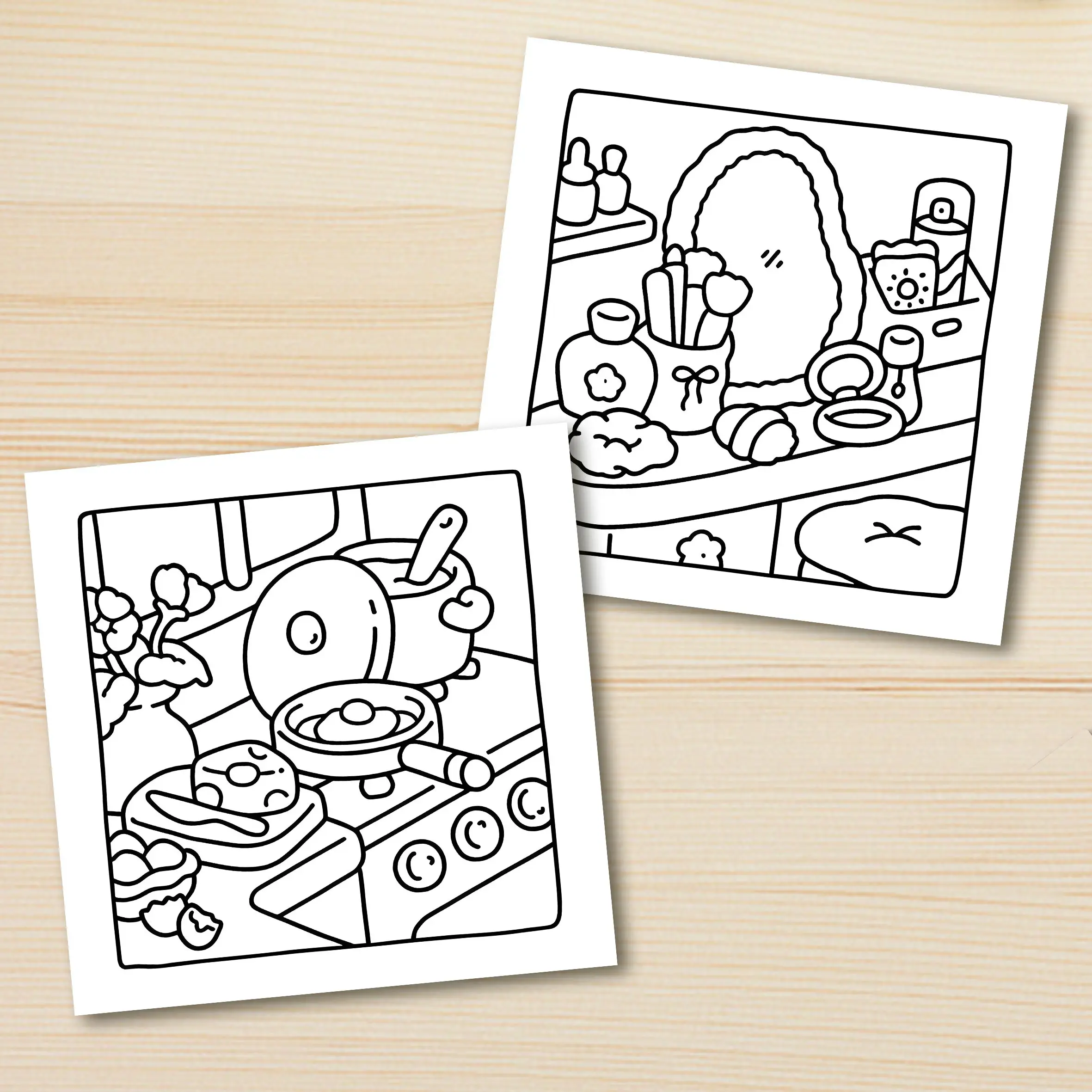 SELF-CARE Bold-easy Patterns Coloring Book for Adults Cute Drawing Book Perfect Gift for Party and Birthday