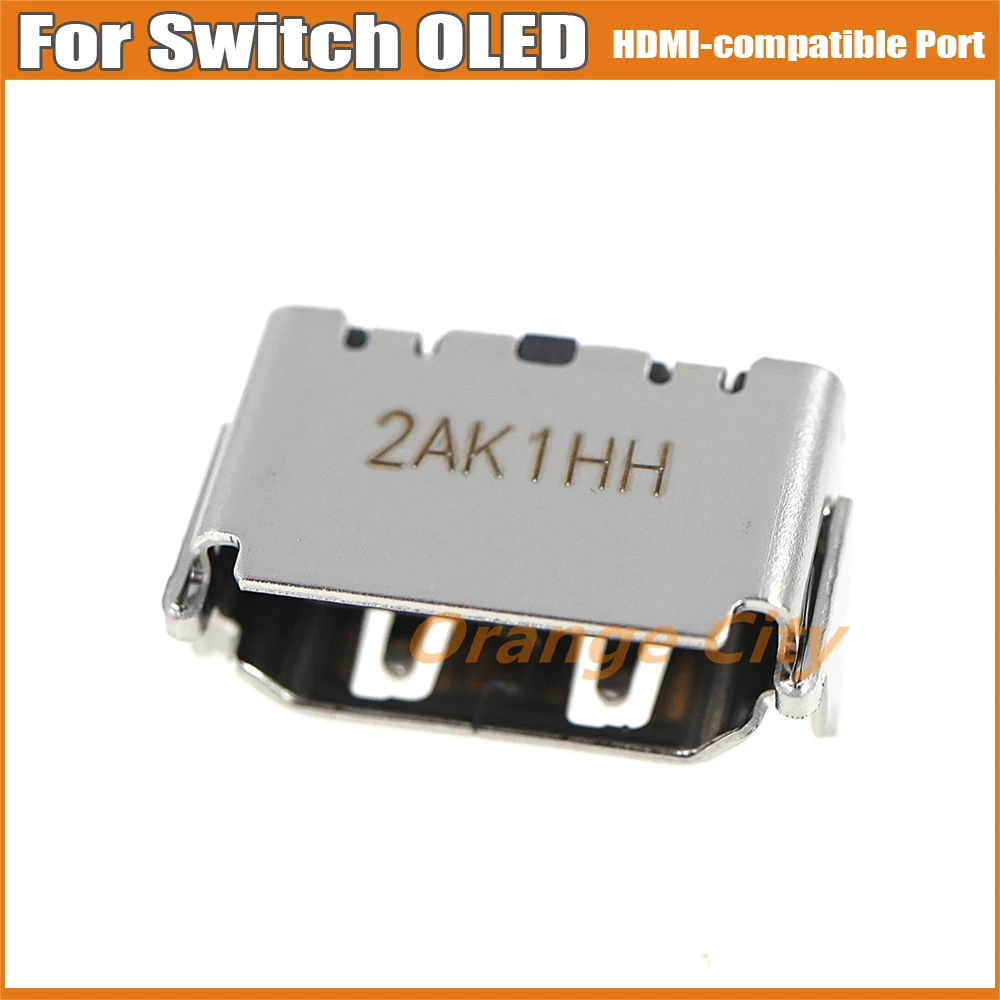 Base de host compatível com hdmi, porta para nintendo switch, interface de soquete de tv oled, plugue traseiro de alta definição, 1 peça