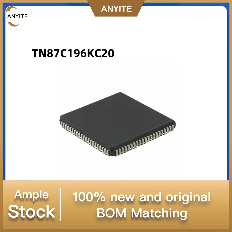 1Pcs/Lot New TN87C196KC20   TN87C196    PLCC84