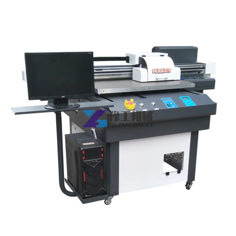 6090 UV Printer Inkjet Flatbed UV Led Printing Machine Cheap Small A1 Varnish Digital Flatbed UV Printer For Sale