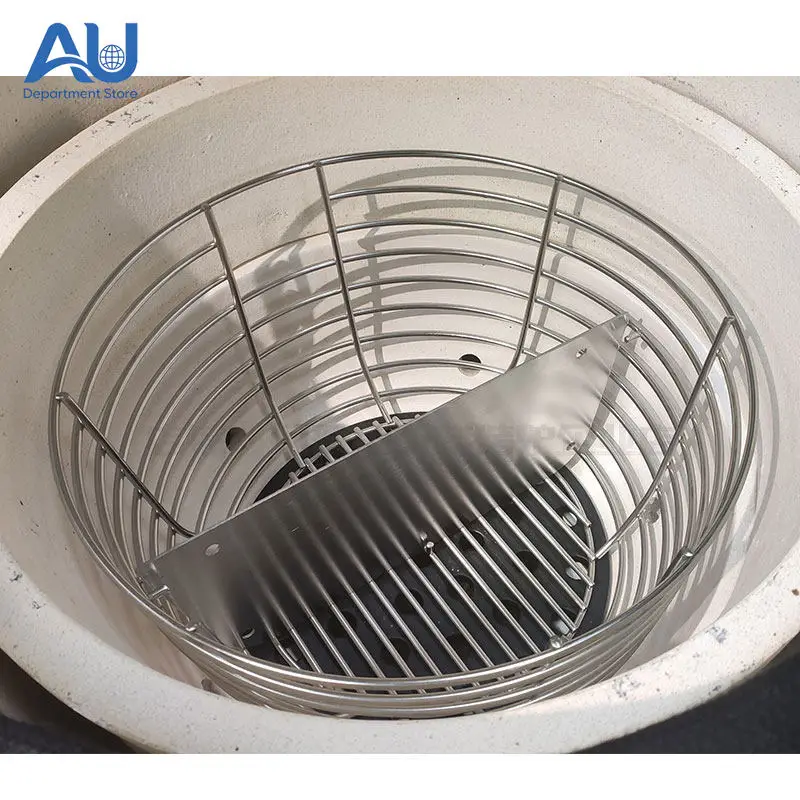 CharcoalBasket suitable for Kamado Grill Charcoal Basket with Baffle Ceramic Grill CharcoalBasket Charcoal Dispenser