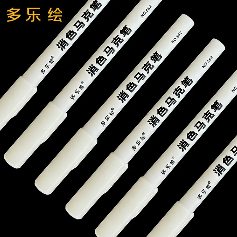 DOLOHA Doloha Model Color Eraser Pen Water-based Color Fading Acrylic Color Remover Pen Clear Wipe Model Coloring