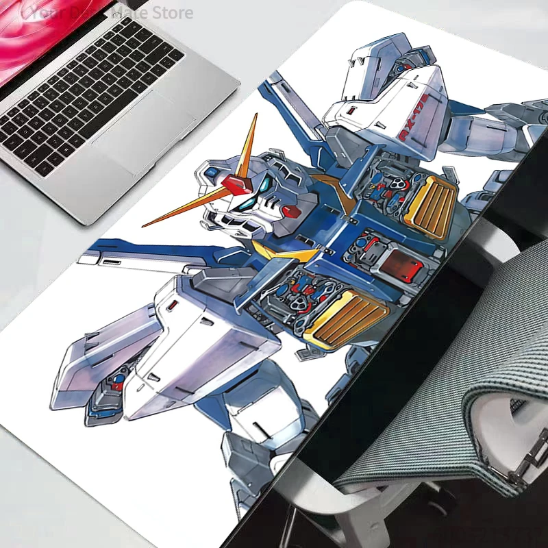 

Big Mouse Pads Mouse Pad Anime Gabinete Gamer Computer New Desk Mat Keyboard Gaming Accessories Mousepad Gundam anime