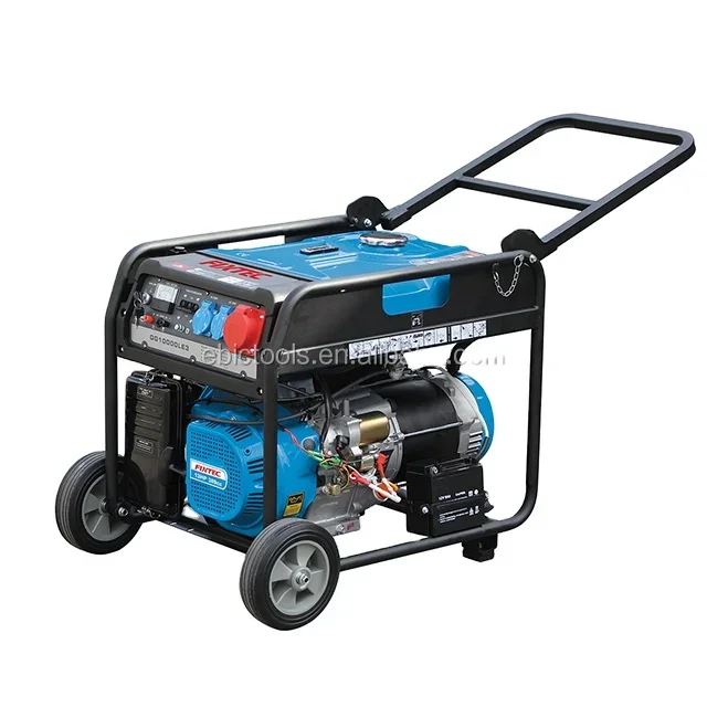 FIXTEC Industrial Quality Electric Starter D iesel Generator 5Kw Portable Silent D iesel Generator Price