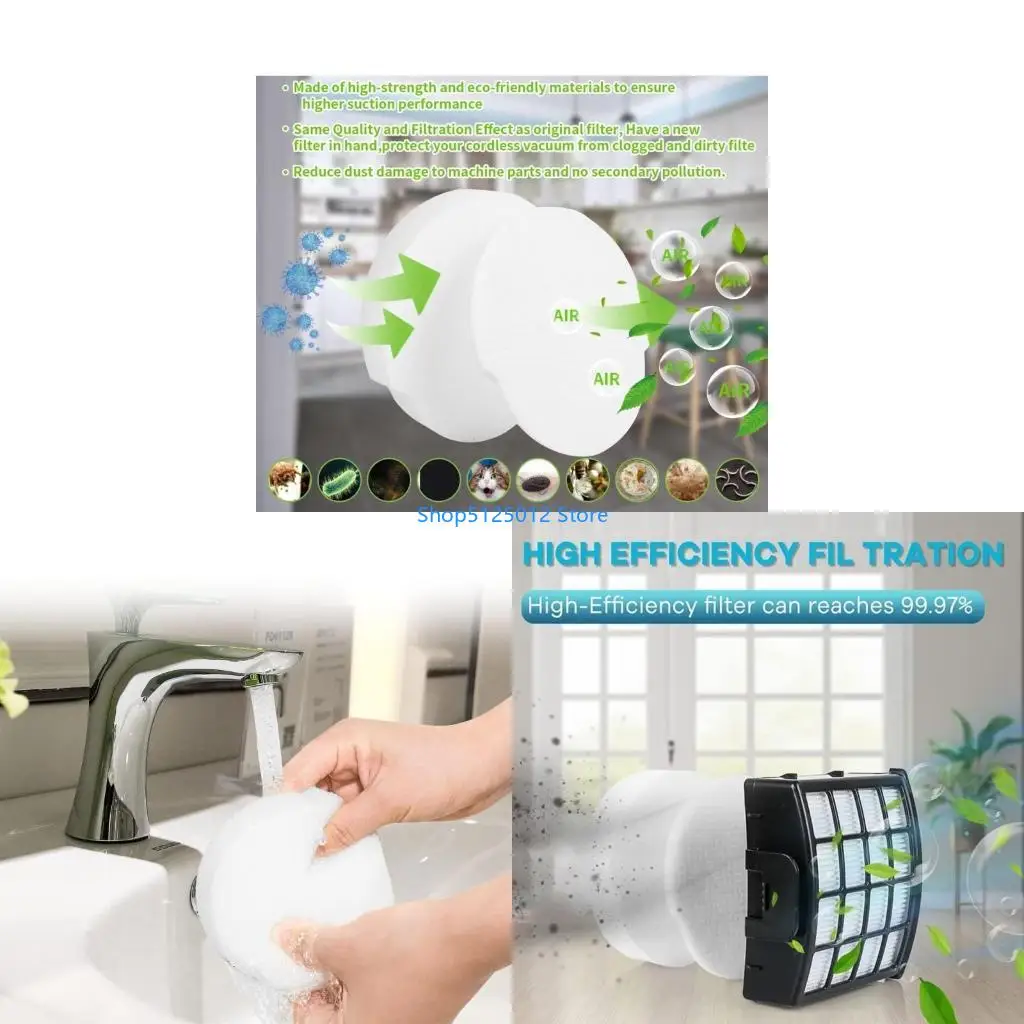 G8TC Cleaning Filter Vacuum Filters Vacuum Part Perfect for Enhancing Suction Power