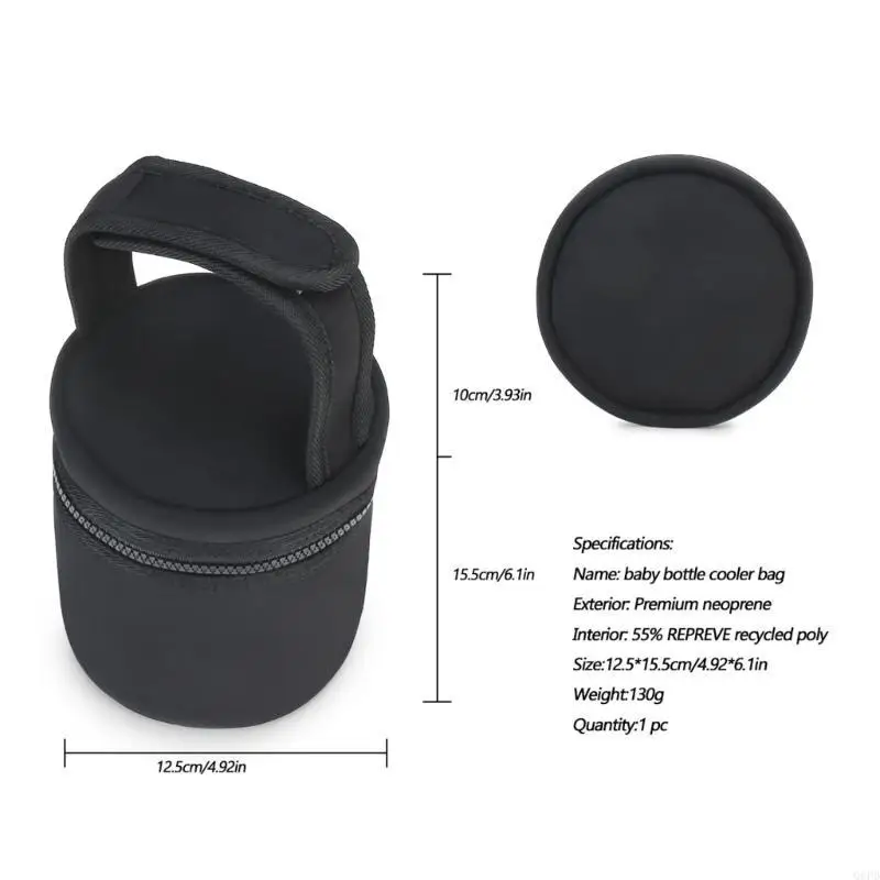 

Upfgrades Baby Bottle Bag Hand Thermal Bottle Storage Solution Easy Carrying Bag