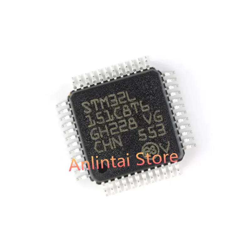 

5PCS STM32L151C8T6 IC MCU 32BIT 64KB FLASH 48LQFP