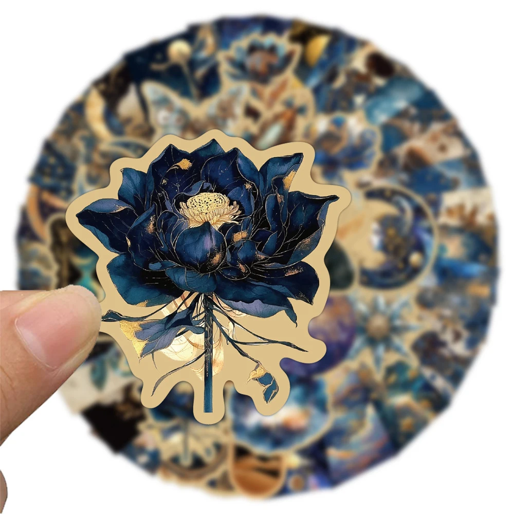 10/30/50pcs Mysterious Universe Galaxy Stickers Planet Moon Aesthetic Decals DIY Luggage Phone Suitcase Cool Cartoon Sticker Toy