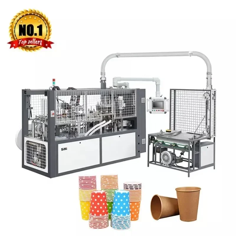 Automatic Paper Cups Printing Machine Make One Time Use Paper Cup Machine Paper Coffee Cup Forming Machine