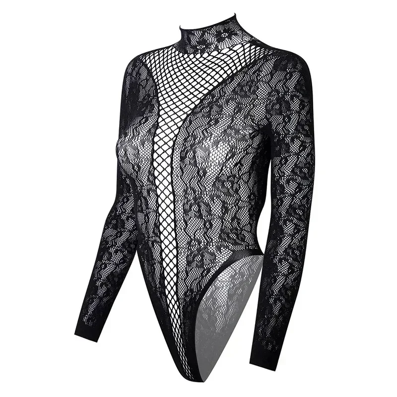 كم طويل شبكة صيد السمك تيدي بقماش شفاف يوتار غطاء للذراع مثير الملابس الداخلية الشتاء المثيرة ارتداءها الأكمام المحافظين عارية الذراعين #6