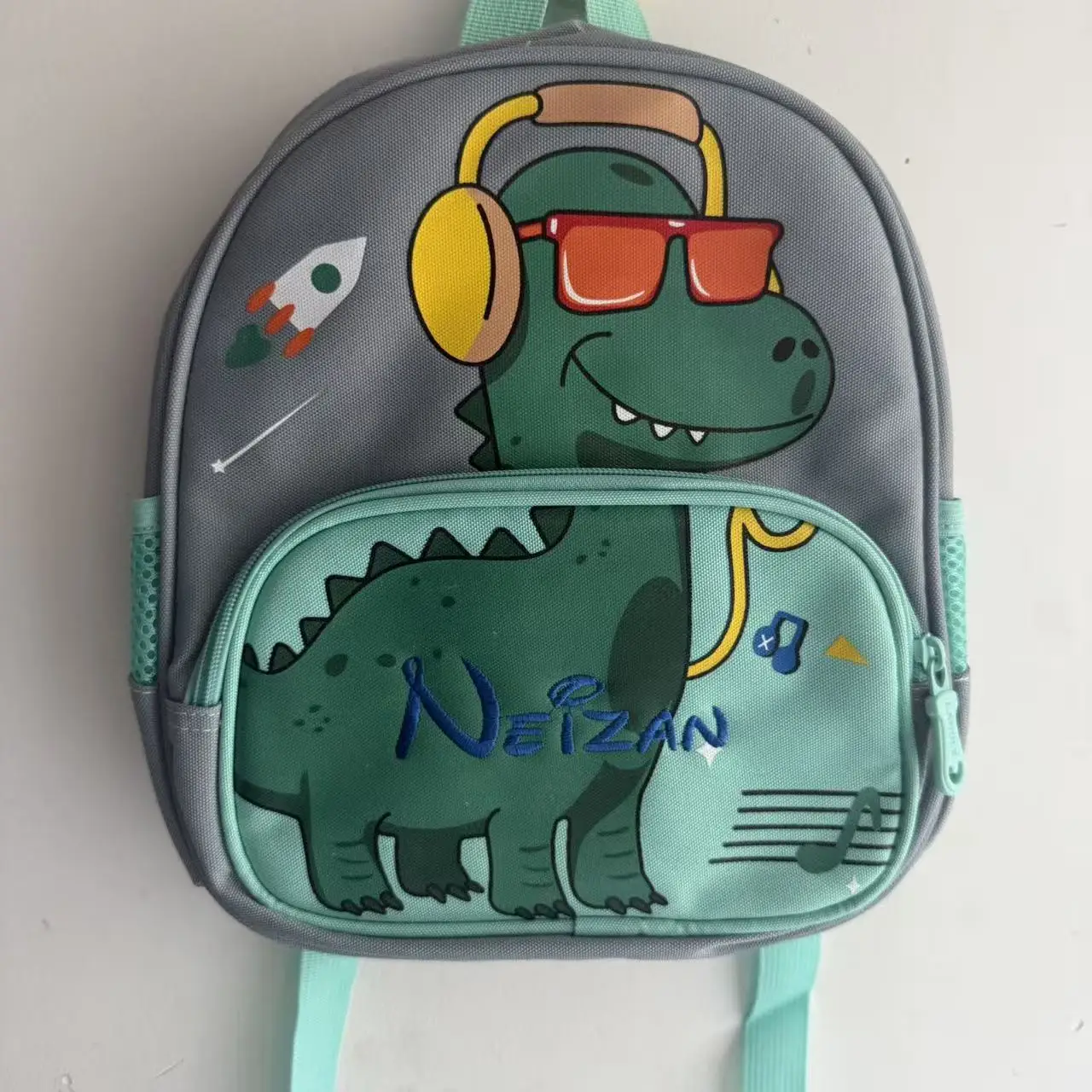 New Cartoon Dinosaur Backpack Personalized Name Backpack Primary School Backpack Embroidered With Your Name As A Gift