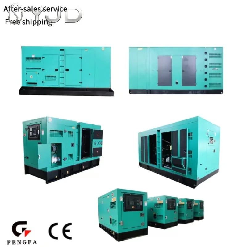 Factory-Direct 1000KVA Diesel Generator Set with Stamford Alternator 50/60Hz Frequency Price Per KVA