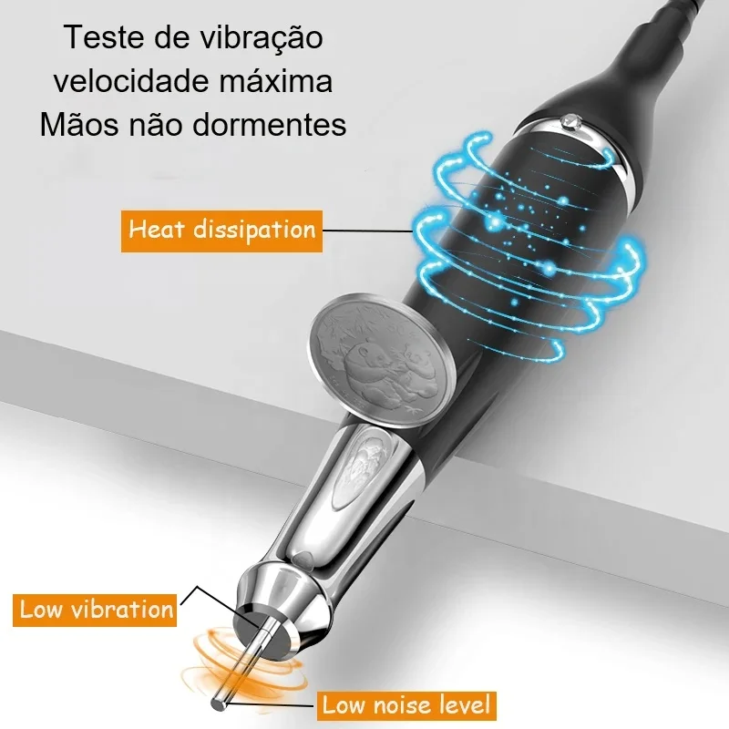 2024 New 40000RPM 85W Rechargeable Brushless Motor Nails Sander Electric Nail Drill Machine for  Gel Removing