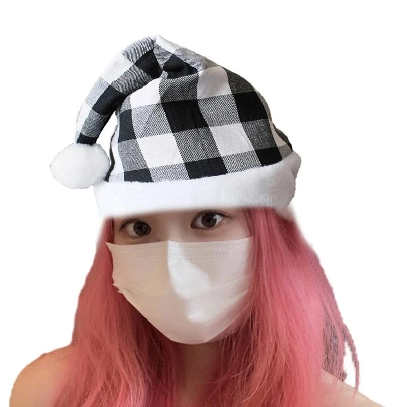 

Christmas Hat Unisex Adult Teen Santa Hat Festival Holiday Hat for New Year Gift