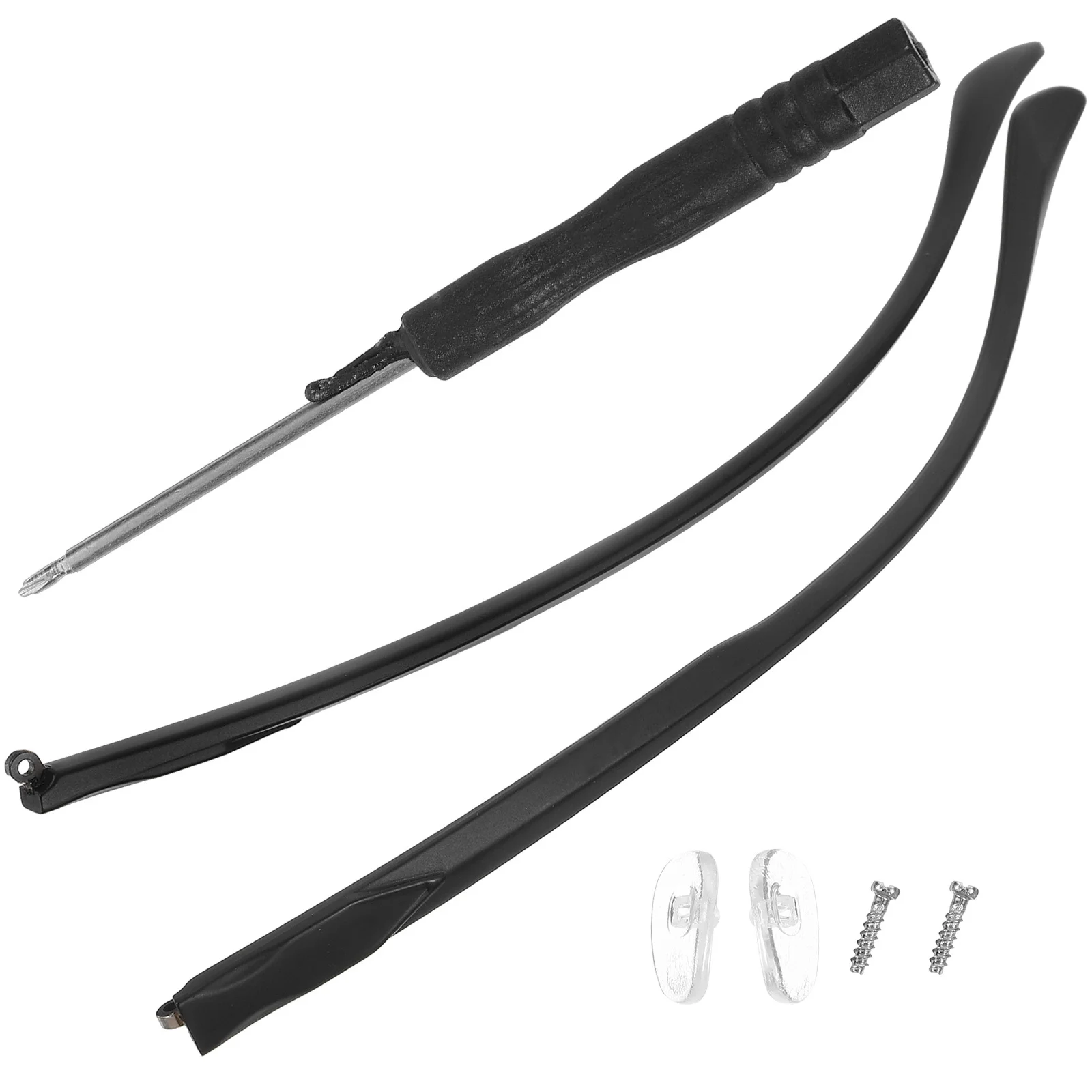 

1Pair Glasses Arm Replacement Universal Glasses Temple Arms Repair Kit Eyeglasses Arms Replacement Temple Comfortable Wear