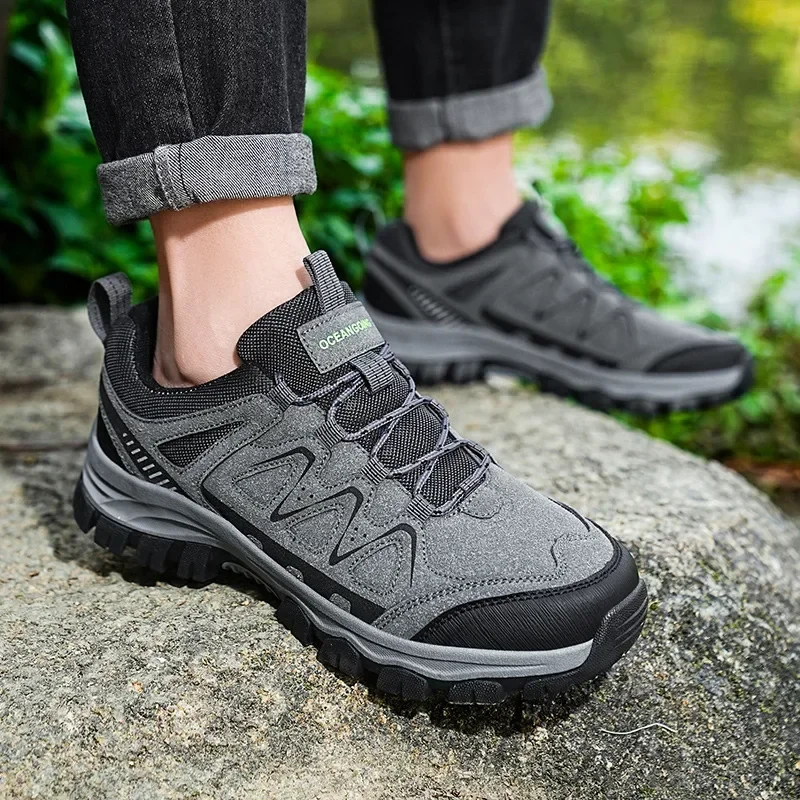 Marke Fashion Outdoor Sport Schuhe für Männer Atmungsaktive Anti-slip männer Trekking Schuhe Große Größe 48, Wandern Turnschuhe männer Trainer