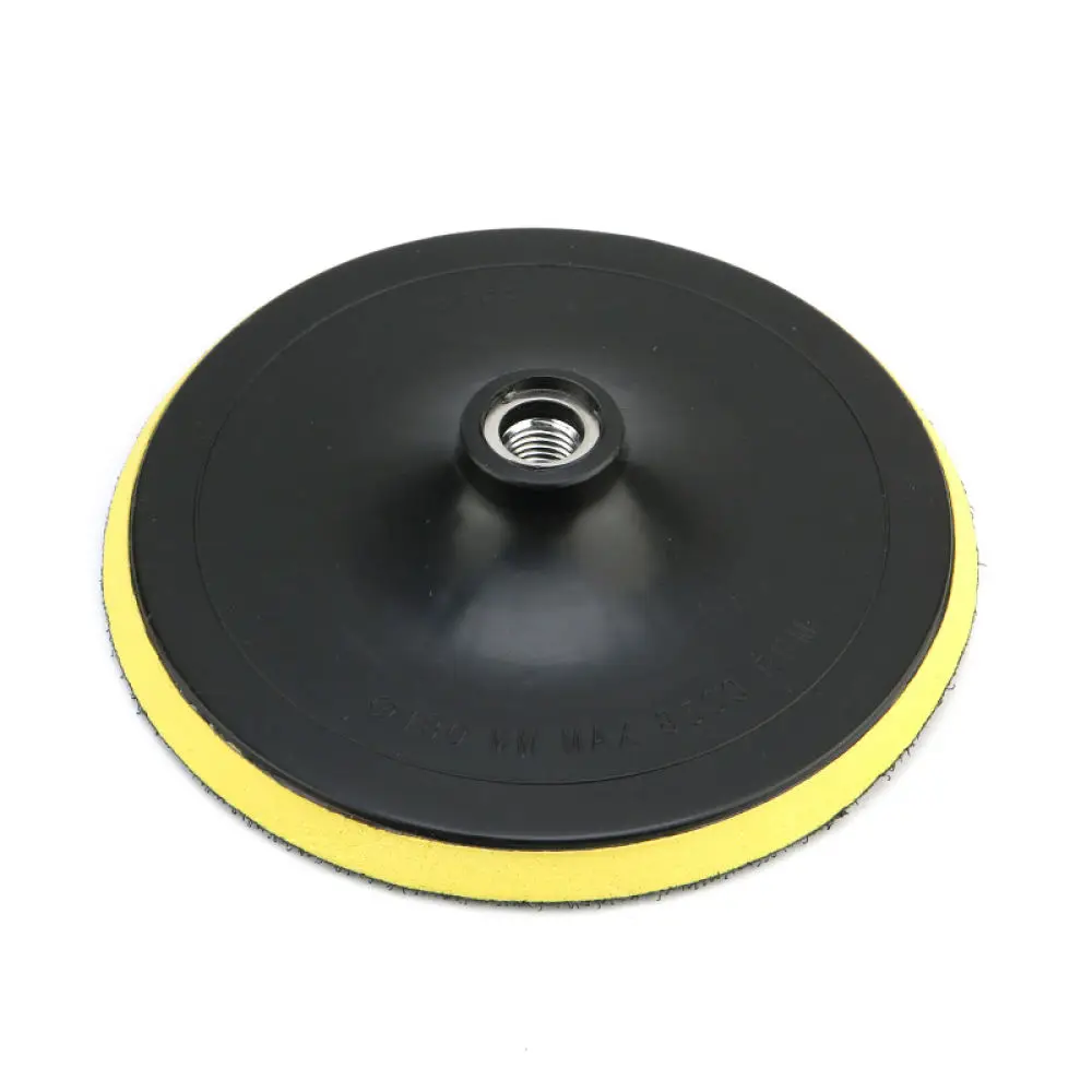 Electric Angle Grinder Sanding Pad Self Adhesive Flocking Plate Disc Polishing Buffer Power Tools Quick Change Accessory