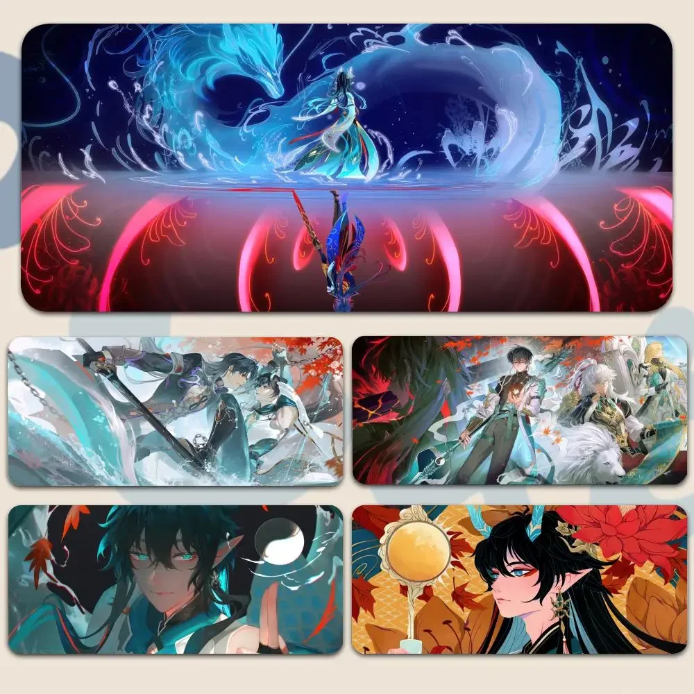 

Danheng Honkai Star Rail Mousepad Large Gaming Mouse Pad LockEdge Thickened Computer Keyboard Table Desk Mat